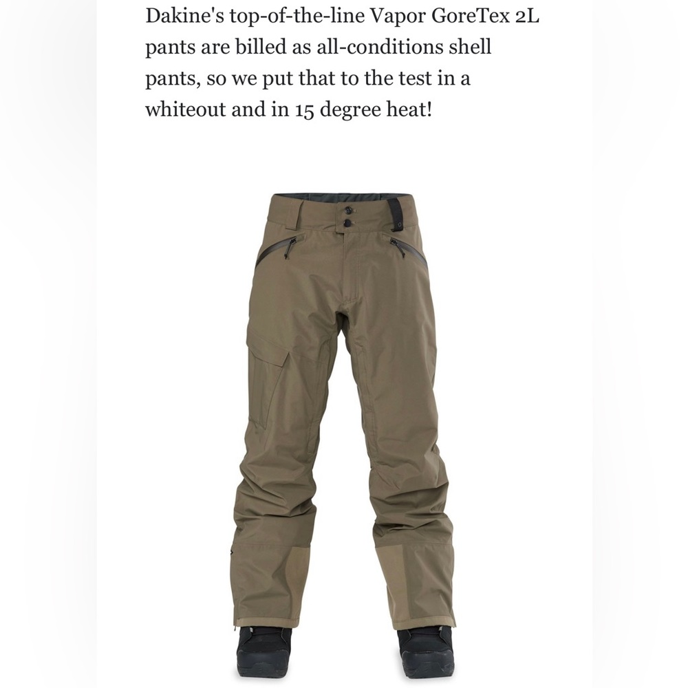 Dakine Men’s vapor GoreTex 2L Snow pants